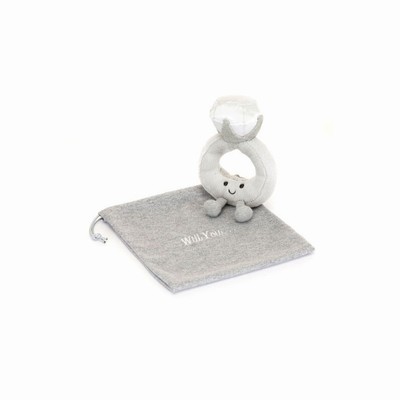 Jellycat Diamond Ring with Bag Australia | 160375DWS